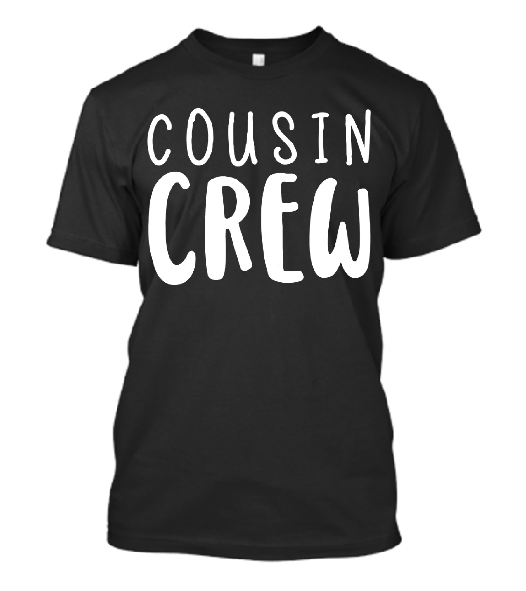 Cousin Crew Matching Family Group Text T-Shirt