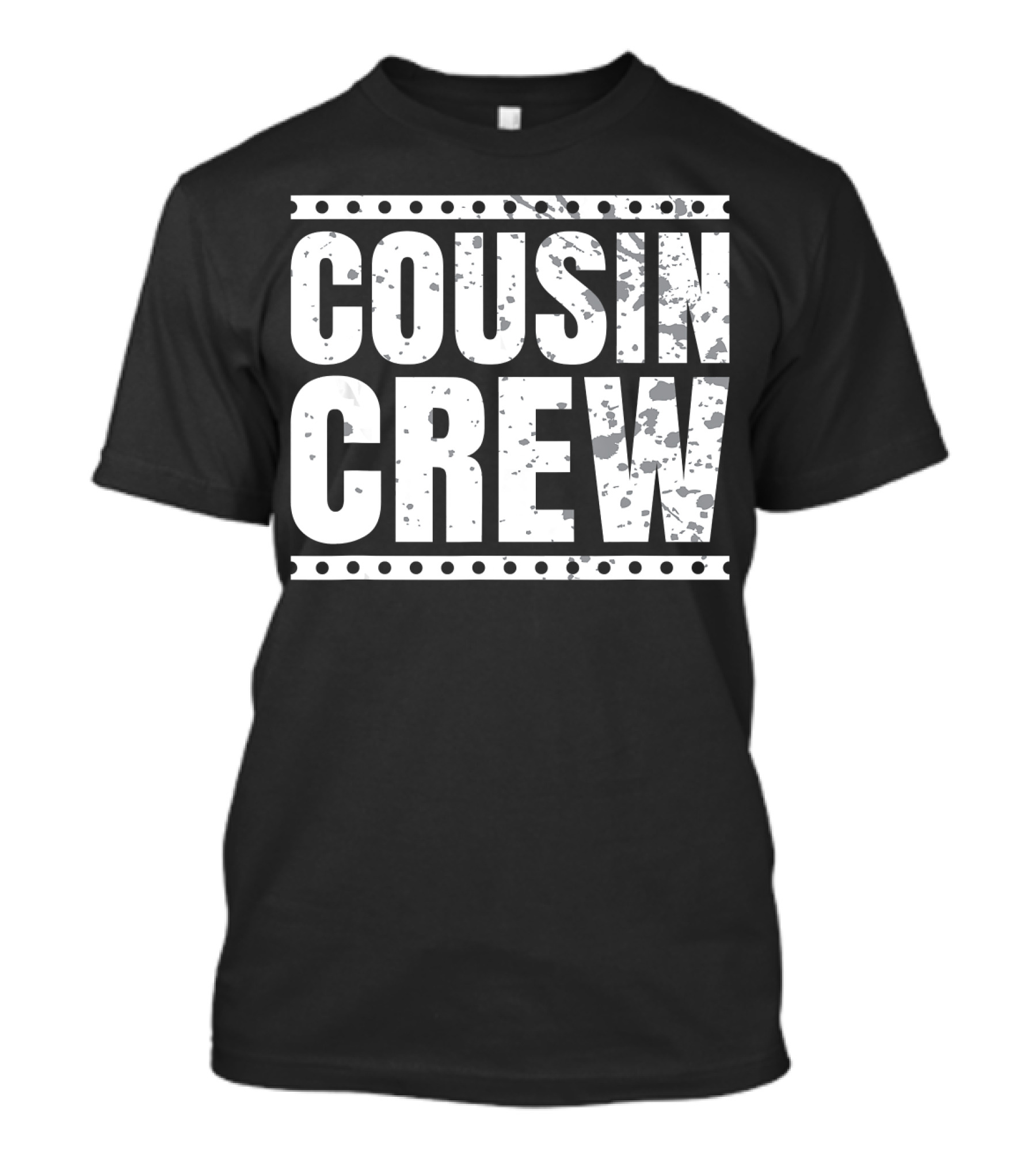 Cousin Crew Group Distressed T-Shirt