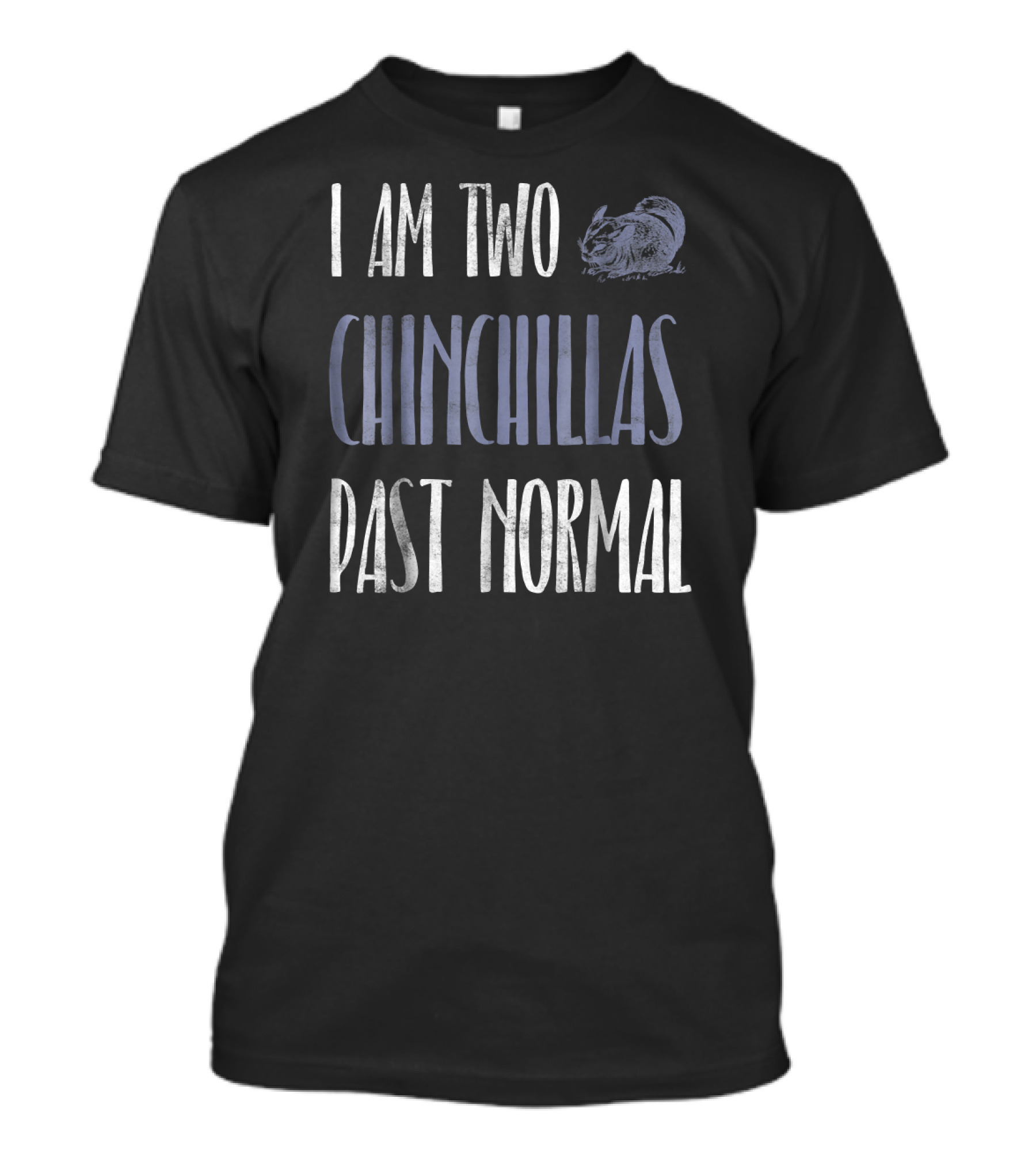 I Am Two Chinchillas Past Normal T-Shirt