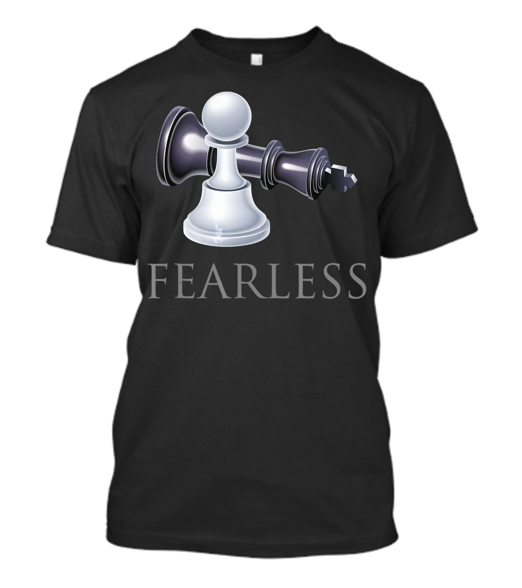 Fearless Chess Player Funny Chess Smar T-Shirt