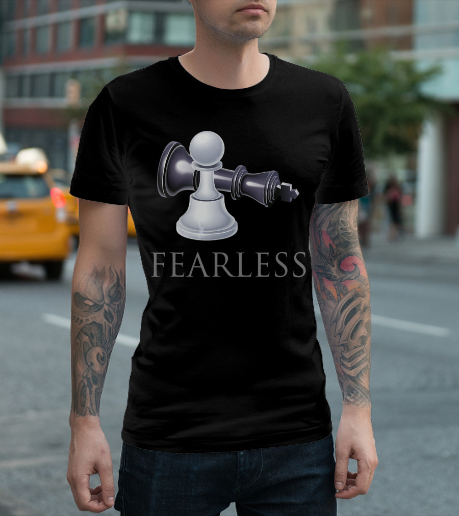 Fearless Chess Player Funny Chess Smar T-Shirt