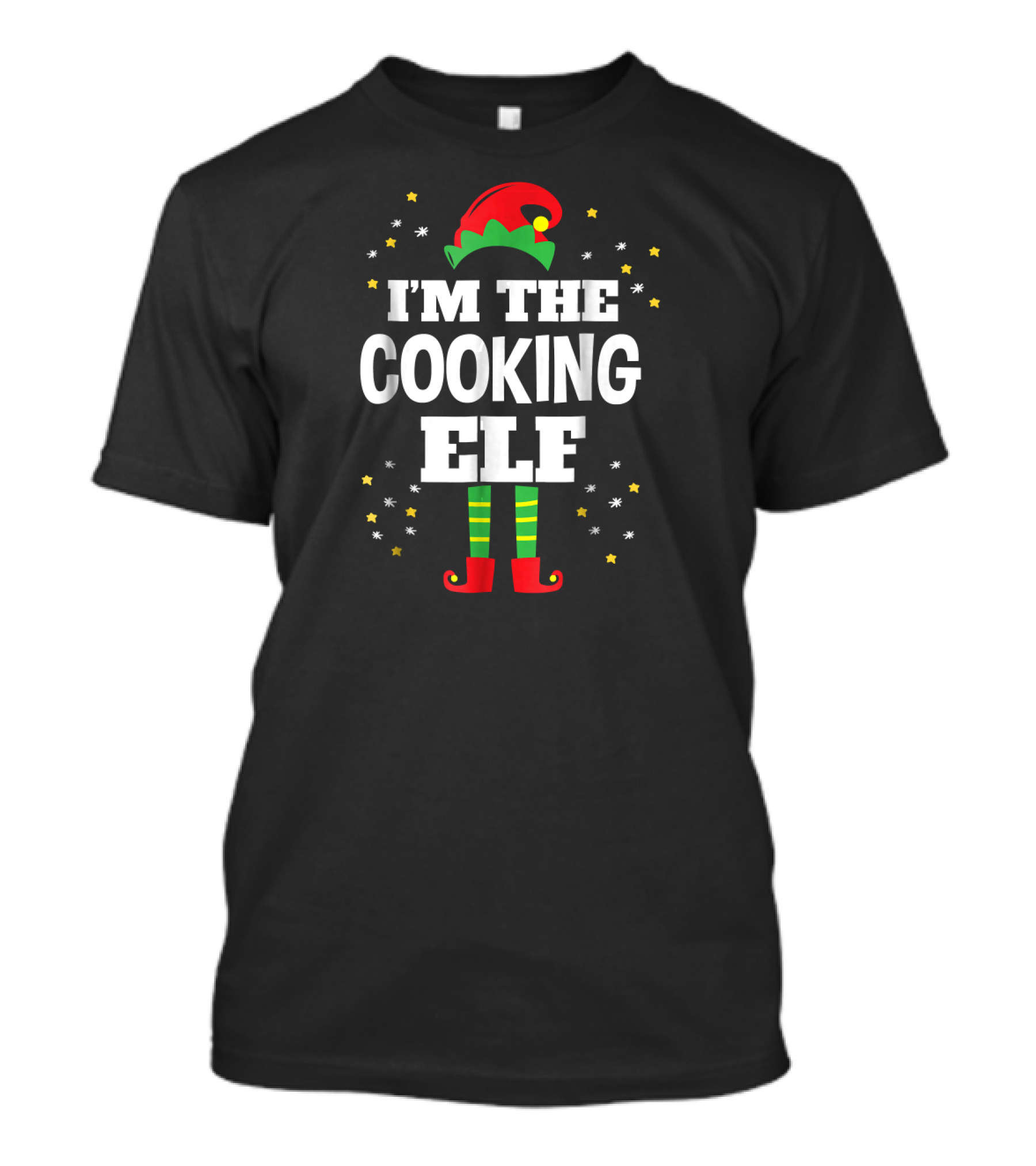 I'm The Cooking Elf Christmas Matching Family Pajama T-Shirt