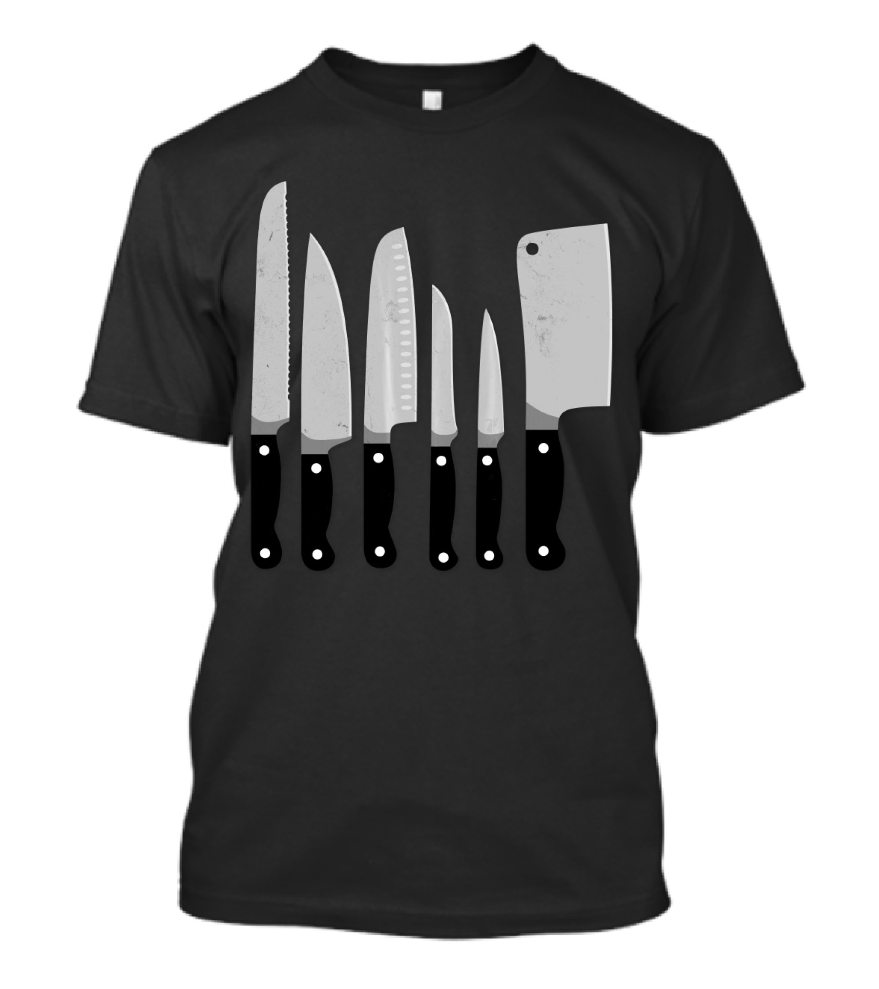 Knife Kit Kitchen Tools Gadget Chef Collection T-Shirt