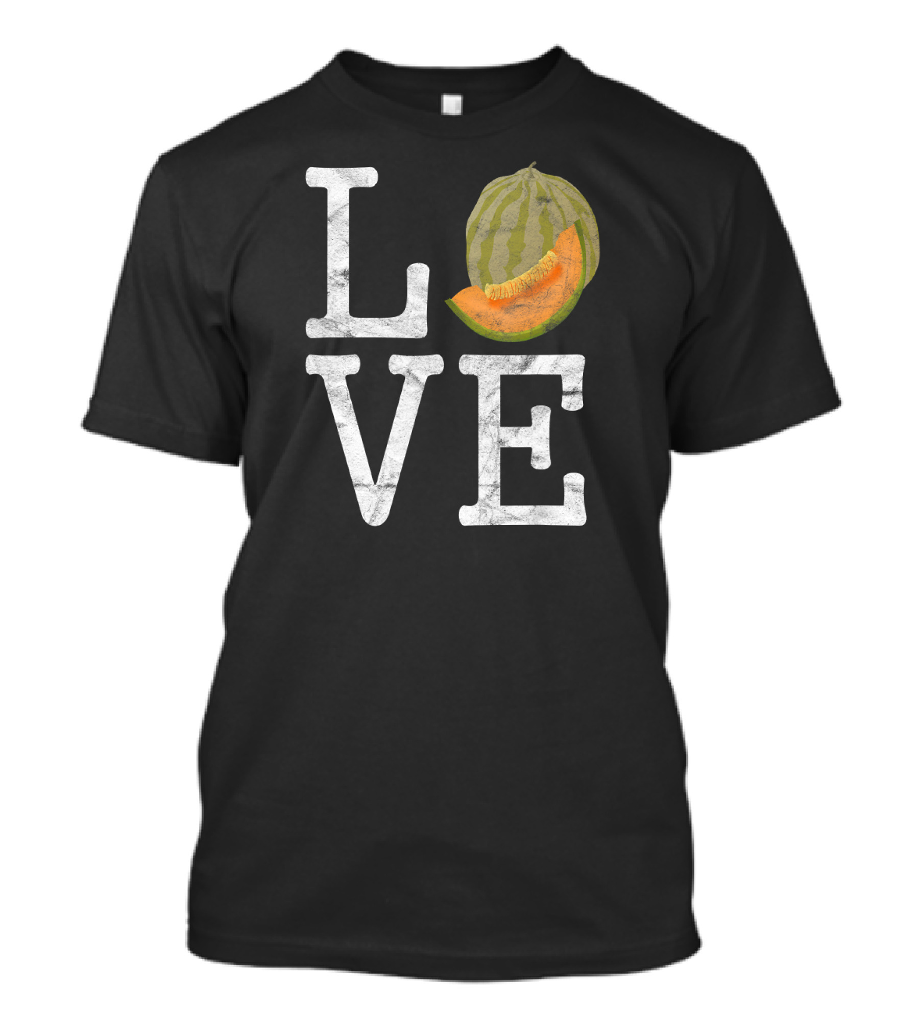 LOVE Cantaloupe Funny Fruits Food Humor T-Shirt