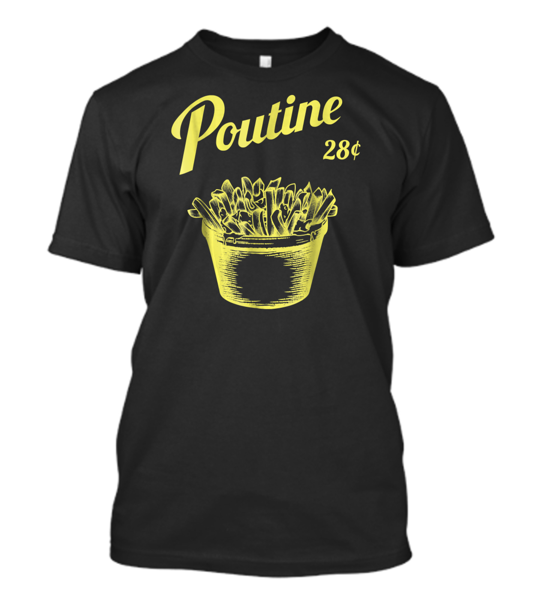 Poutine 28¢ Retro Canada T-Shirt
