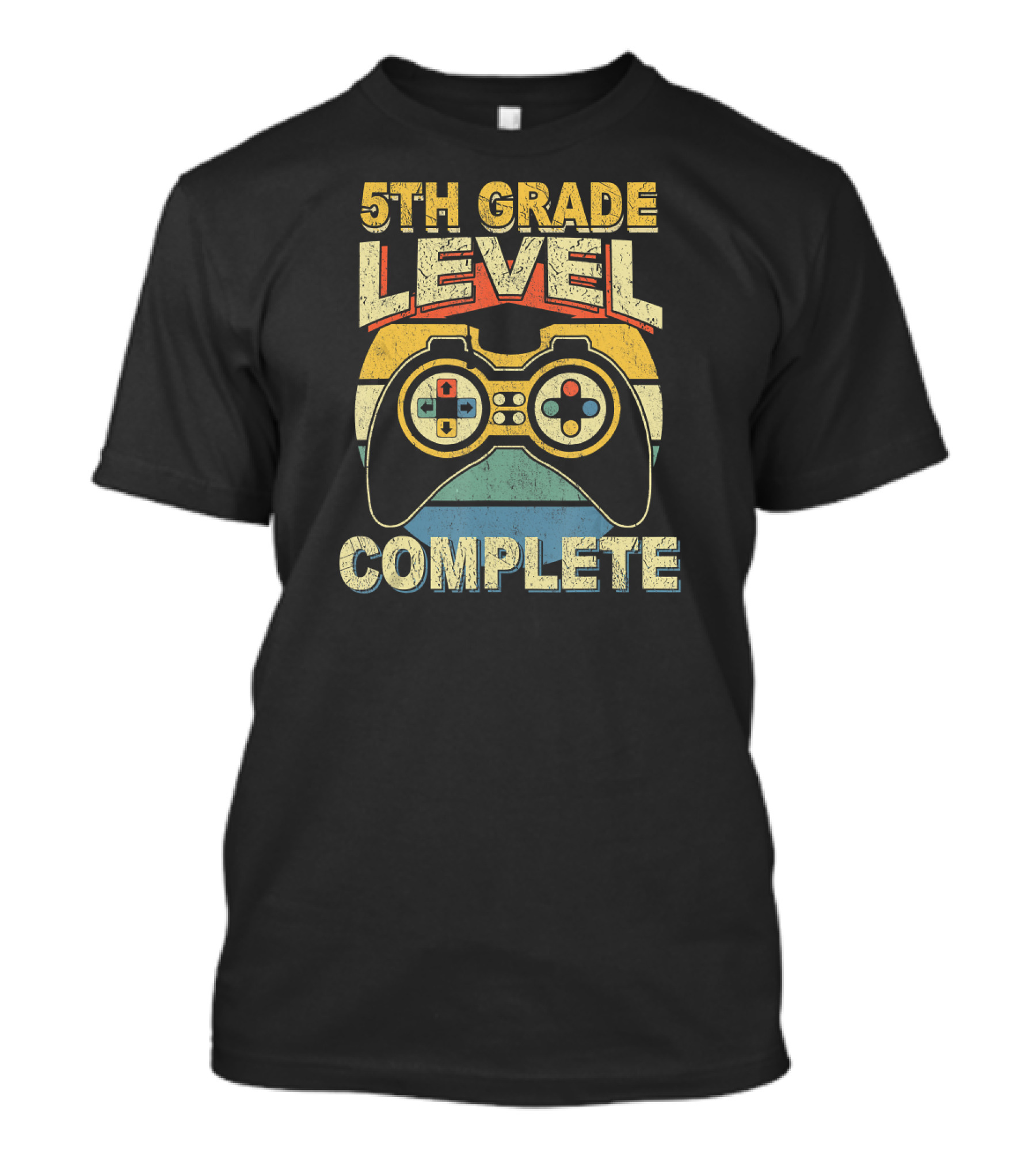 5TH GRADE LEVEL COMPLETE Gamer Graduation T-Shirt