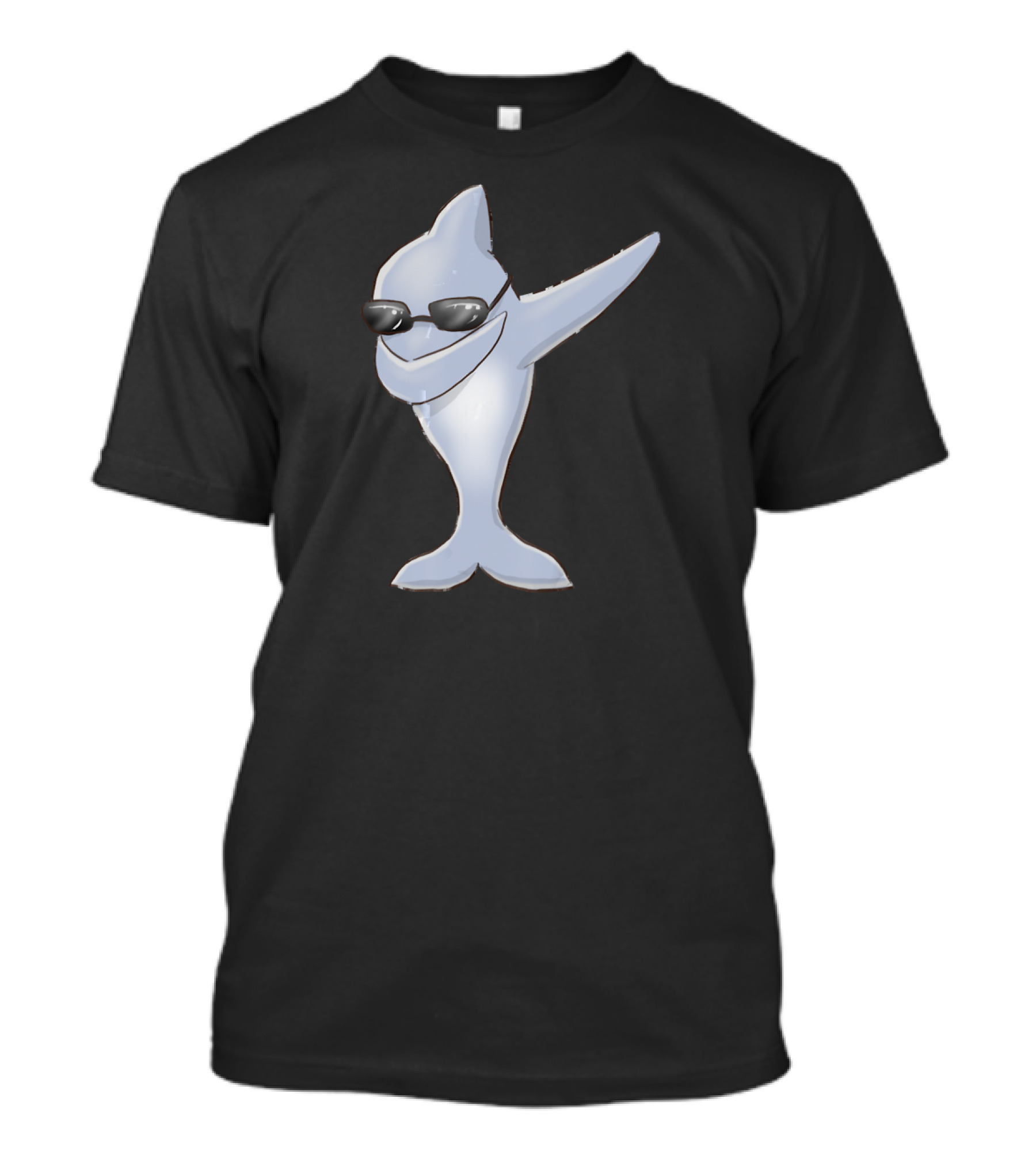 Dolphin Dab With Sunglasses Cool Moves T-Shirt