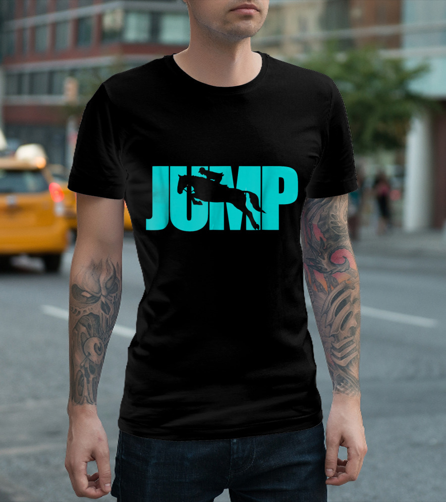 Horse Horseback Riding Jump Eventing T-Shirt