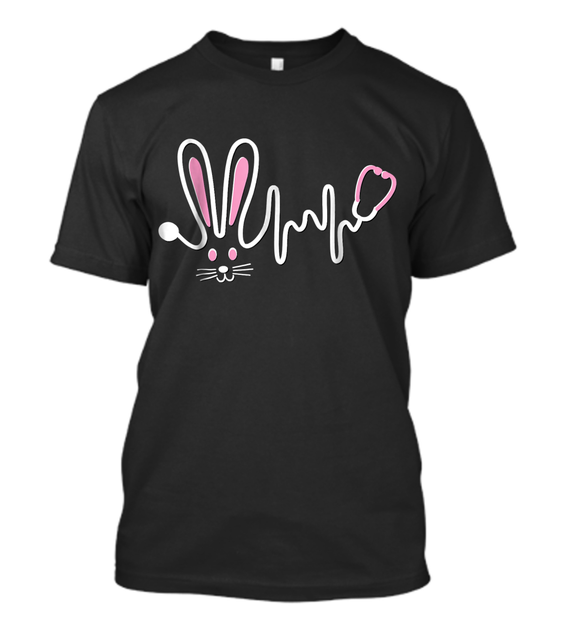 Stethoscope Bunny Nurse Doctor Easter T-Shirt