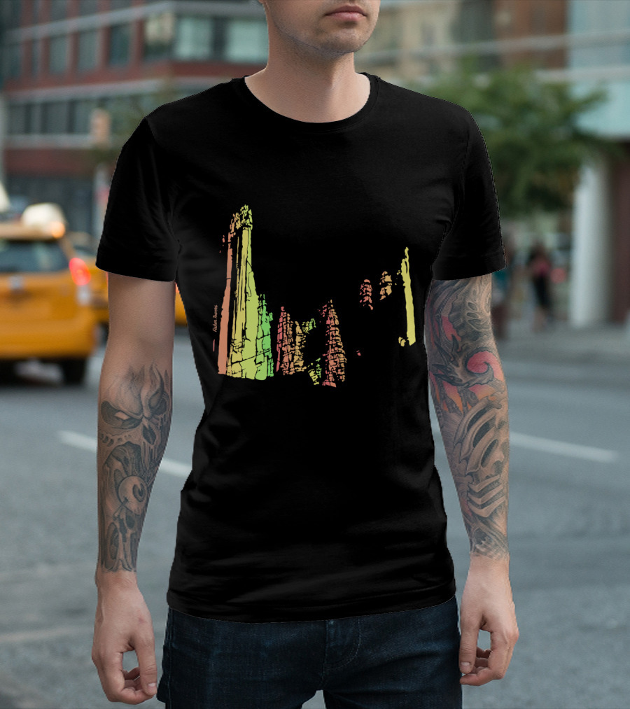 Fisher Towers Colorful Rock Formation T-Shirt