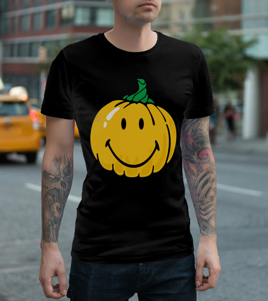 SmileyWorld Happy Pumpkin Face T-Shirt