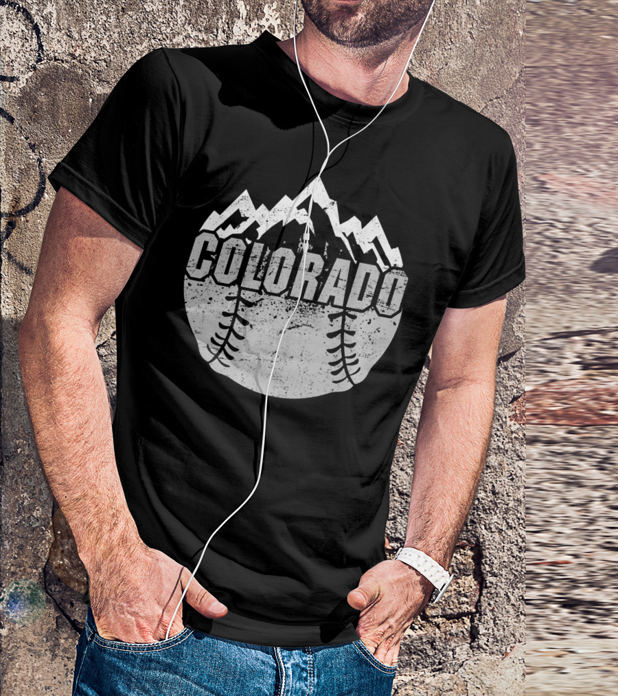Colorado Rocky Mountains Baseball T-Shirt