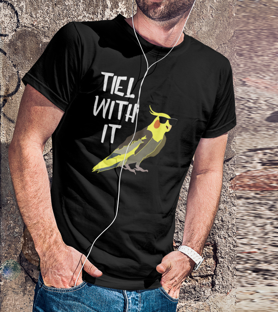 Tiel With It Cool Cockatiel Sunglasses Birds T-Shirt