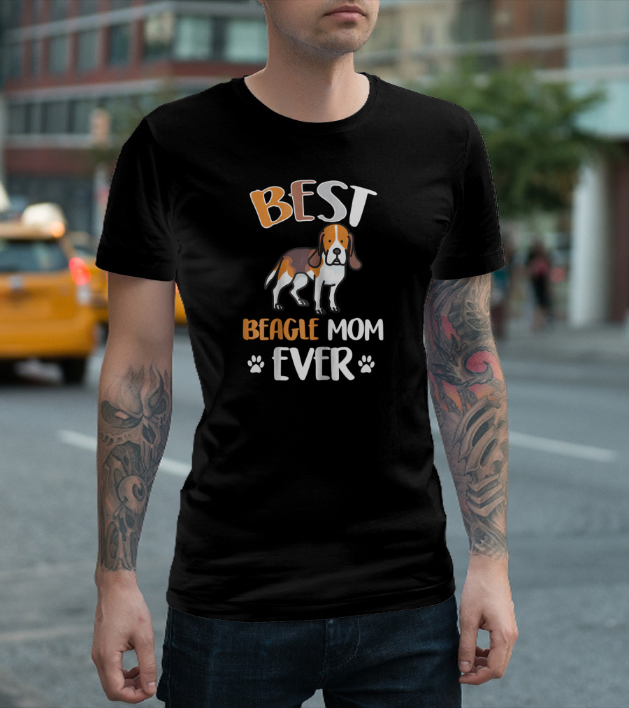 Best Beagle Mom Ever T-Shirt