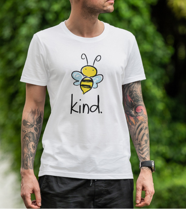 Cute Bee Kind Funny Beekeeper Kind T-Shirt