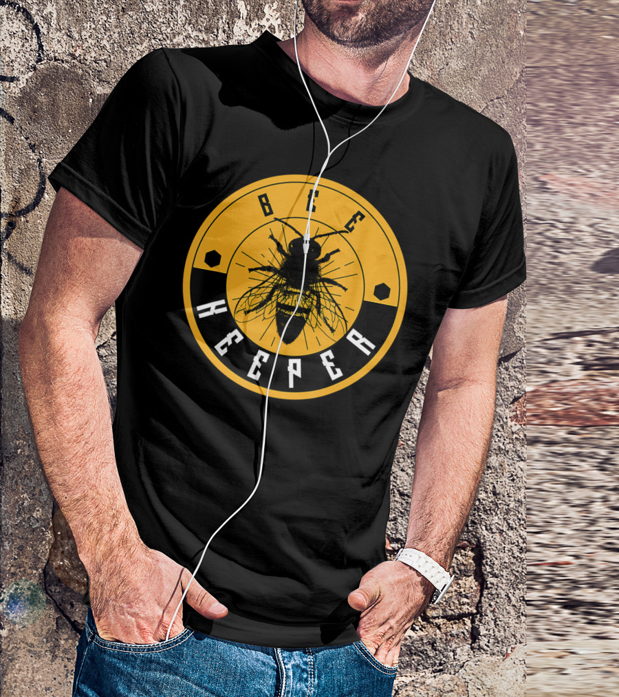 Bee Keeper Honey Bees Beekeeping Circle T-Shirt