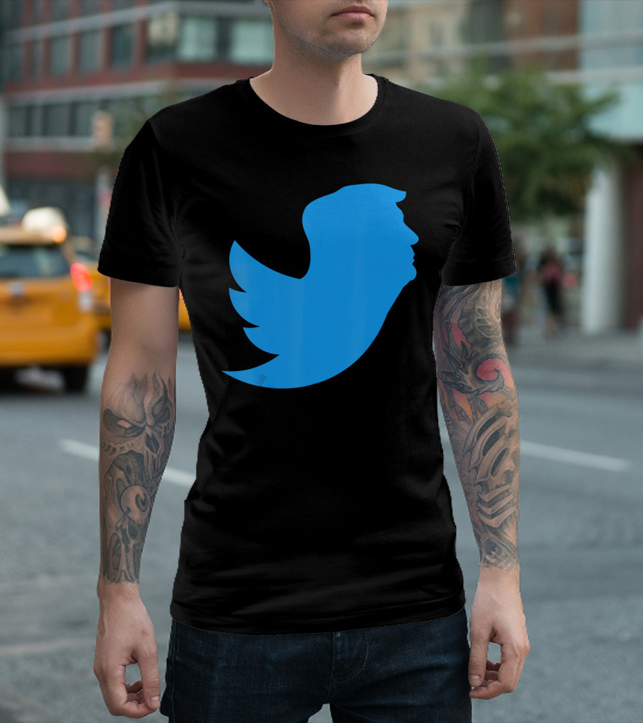 Donald Trump Twitter Bird Profile Trumpeet Tweet T-Shirt