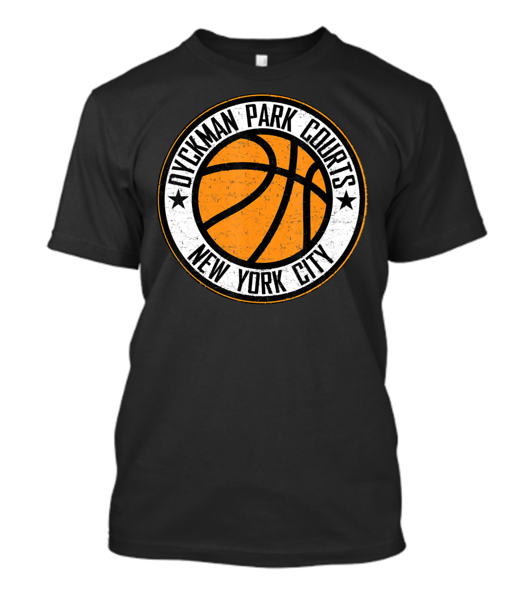 Dyckman Park Courts Basketball New York City T-Shirt