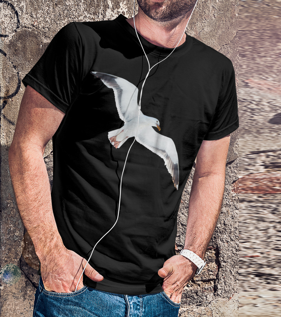 Majestic Flying Seagull For Seagull Lover T-Shirt