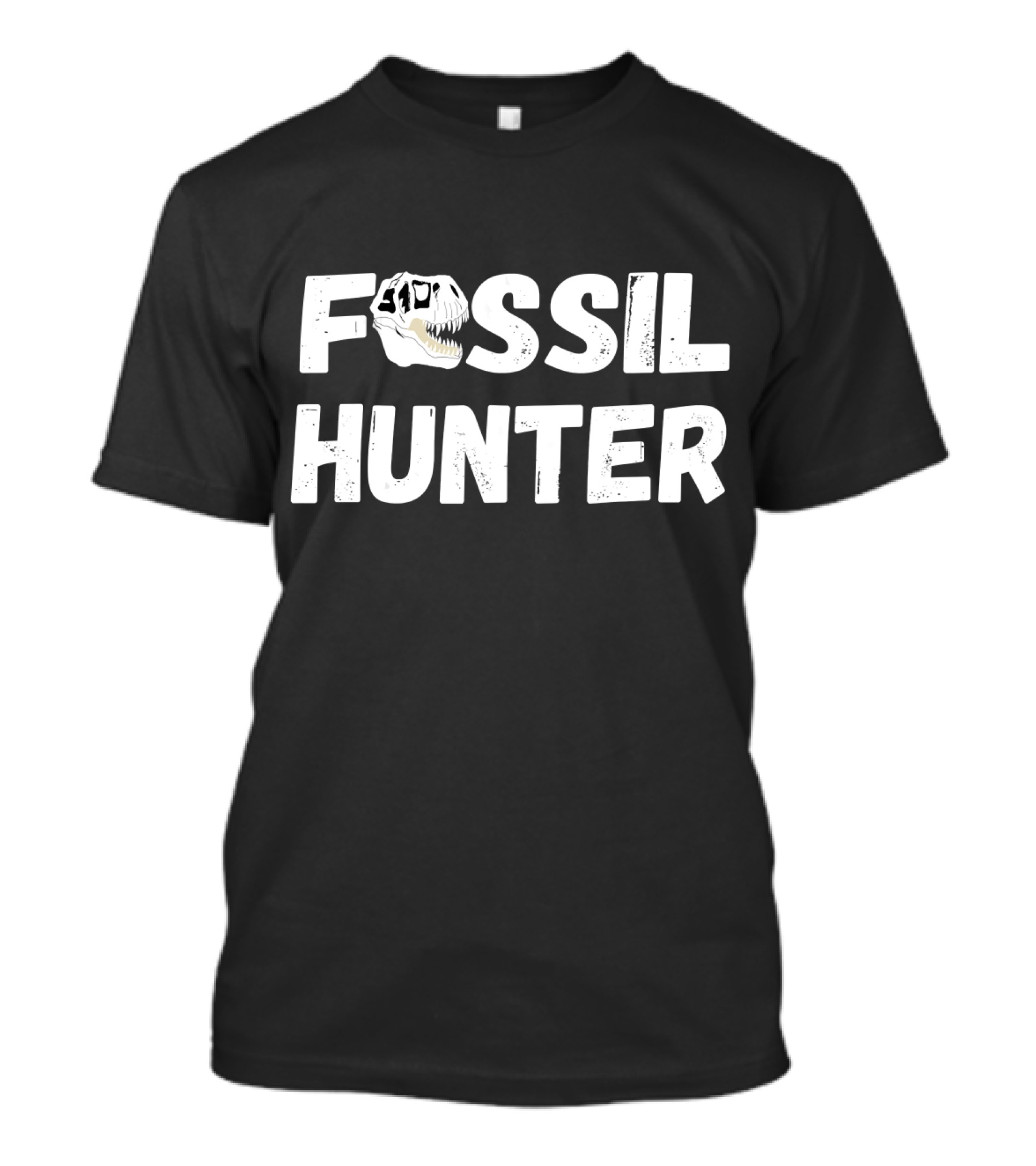 Fossil Hunter Dinosaur Archeology T-Rex Skull T-Shirt