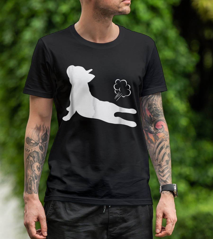 French Bulldog Yoga Exhale Pose Humor T-Shirt