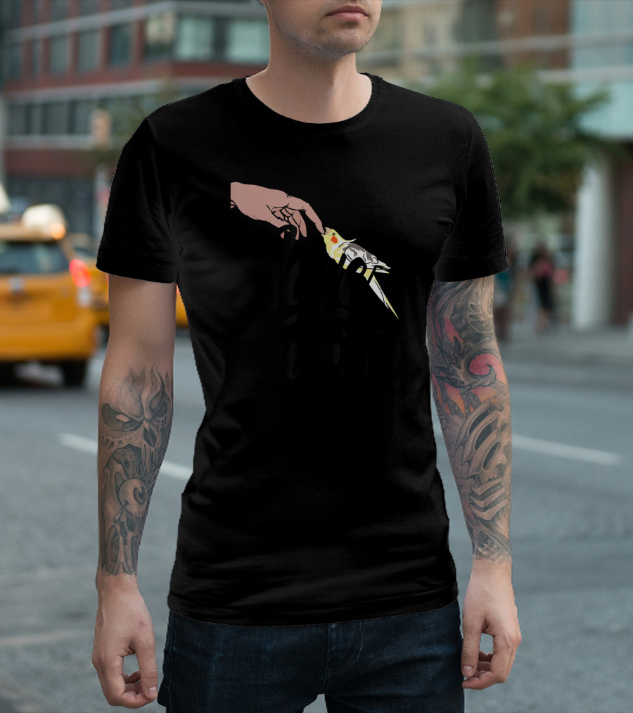 Love Hurts Funny Cockatiel T-Shirt