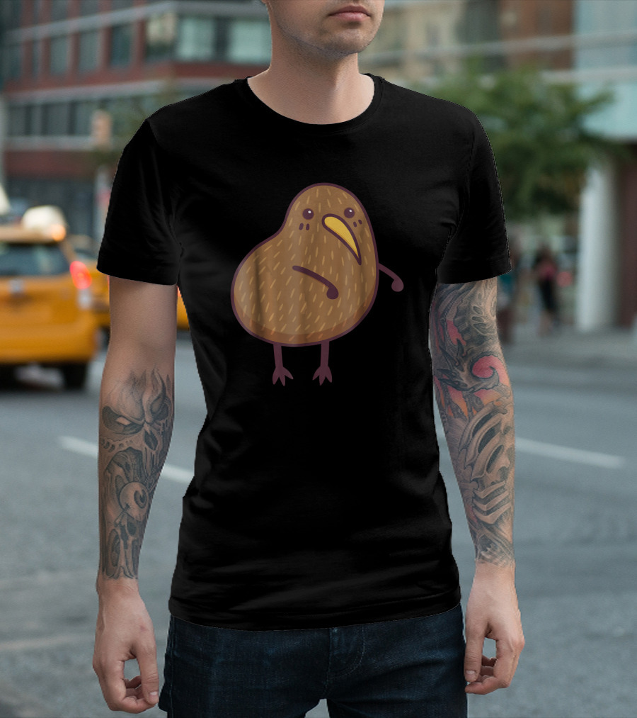 Funny Kiwi Bird Flossing Dance Pose T-Shirt