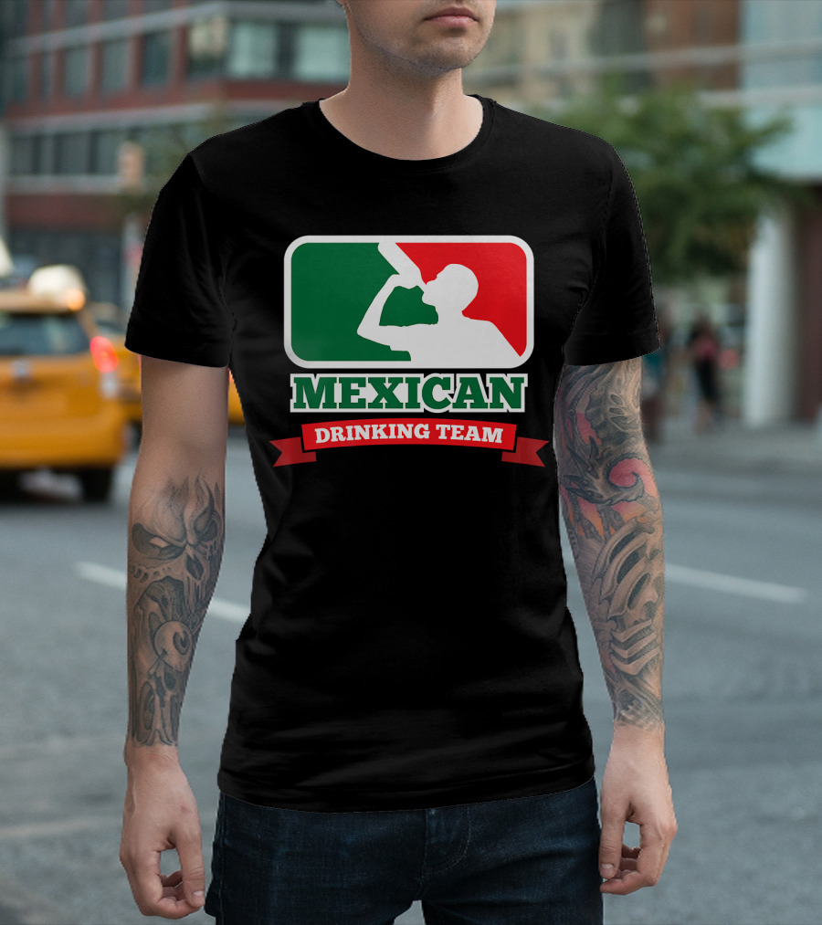 Mexican Drinking Team Funny Party T-Shirt