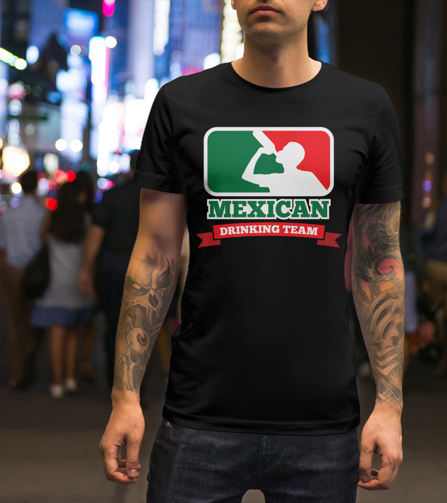 Mexican Drinking Team Funny Party T-Shirt