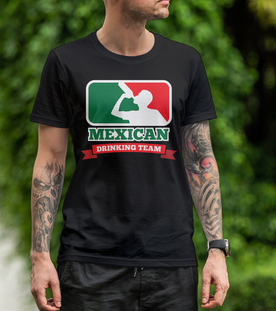 Mexican Drinking Team Funny Party T-Shirt
