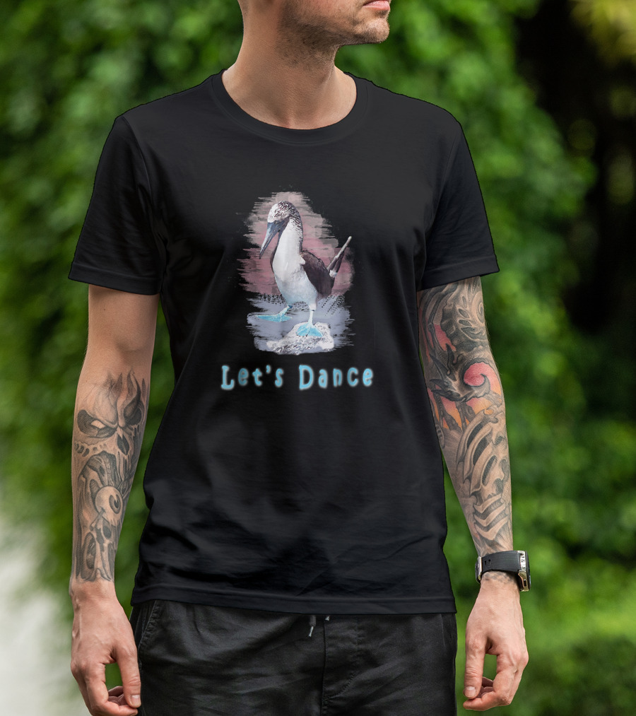 Let's Dance Galapagos Blue Footed Booby T-Shirt