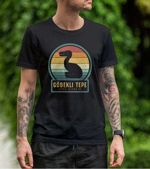 Göbekli Tepe Circa 10,000 BC Penguin Dodo Bird Ancient T-Shirt