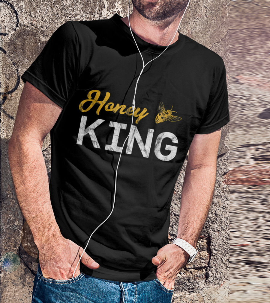 Honey King Bumble Bee Men's Funny T-Shirt