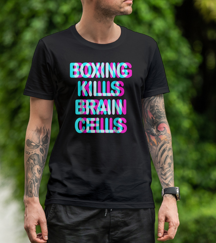 BOXING KILLS BRAIN CELLS SPARRING T-Shirt