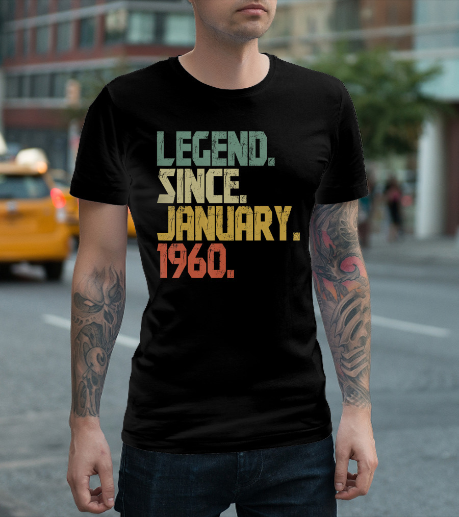Legend Since January 1960 T-Shirt