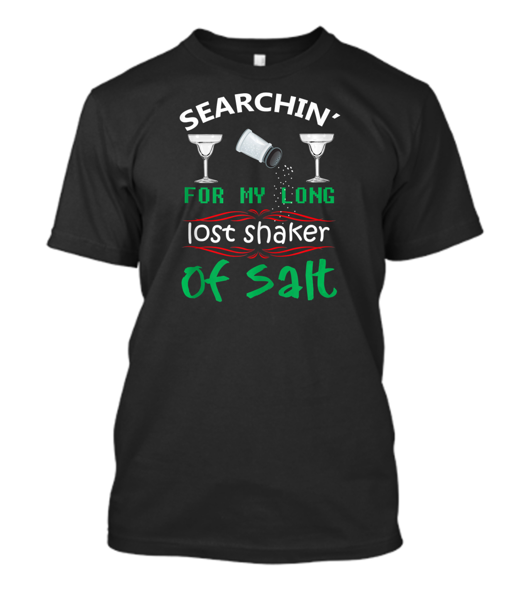Searchin' For My Long Lost Shaker Of Salt 70s Band T-Shirt