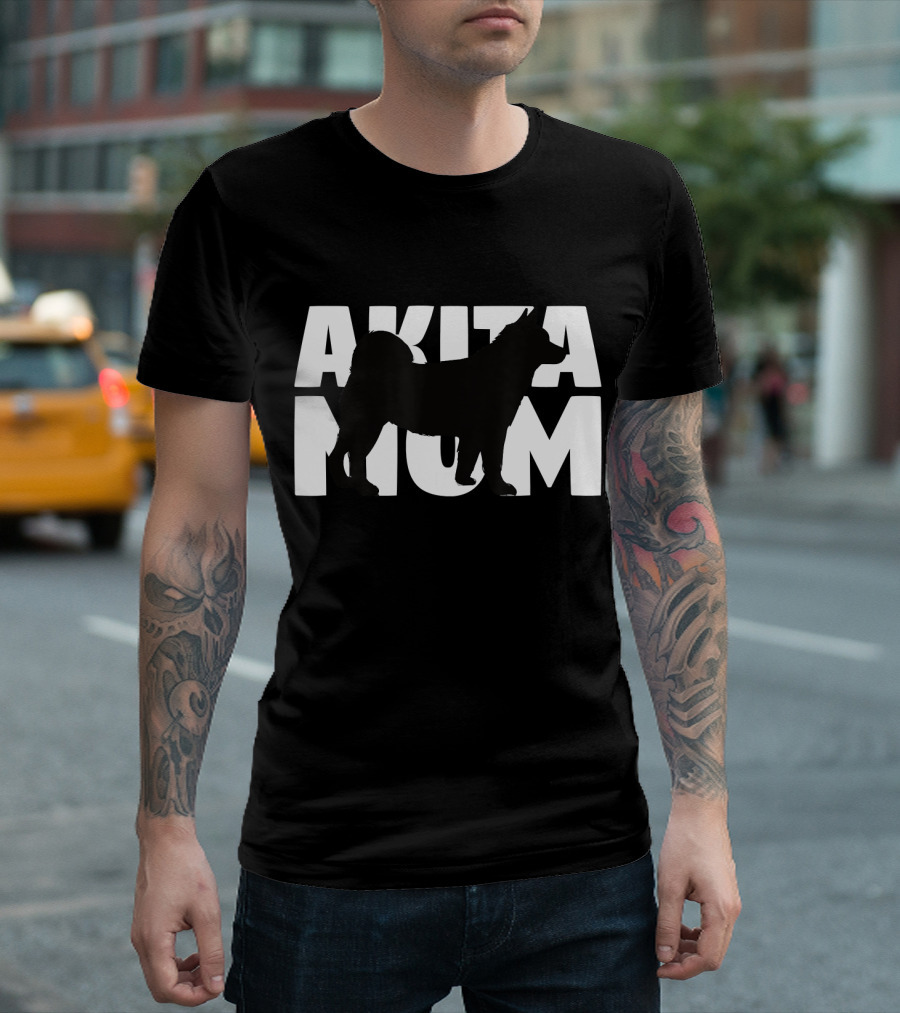 Akita Mom Akita Dog T-Shirt