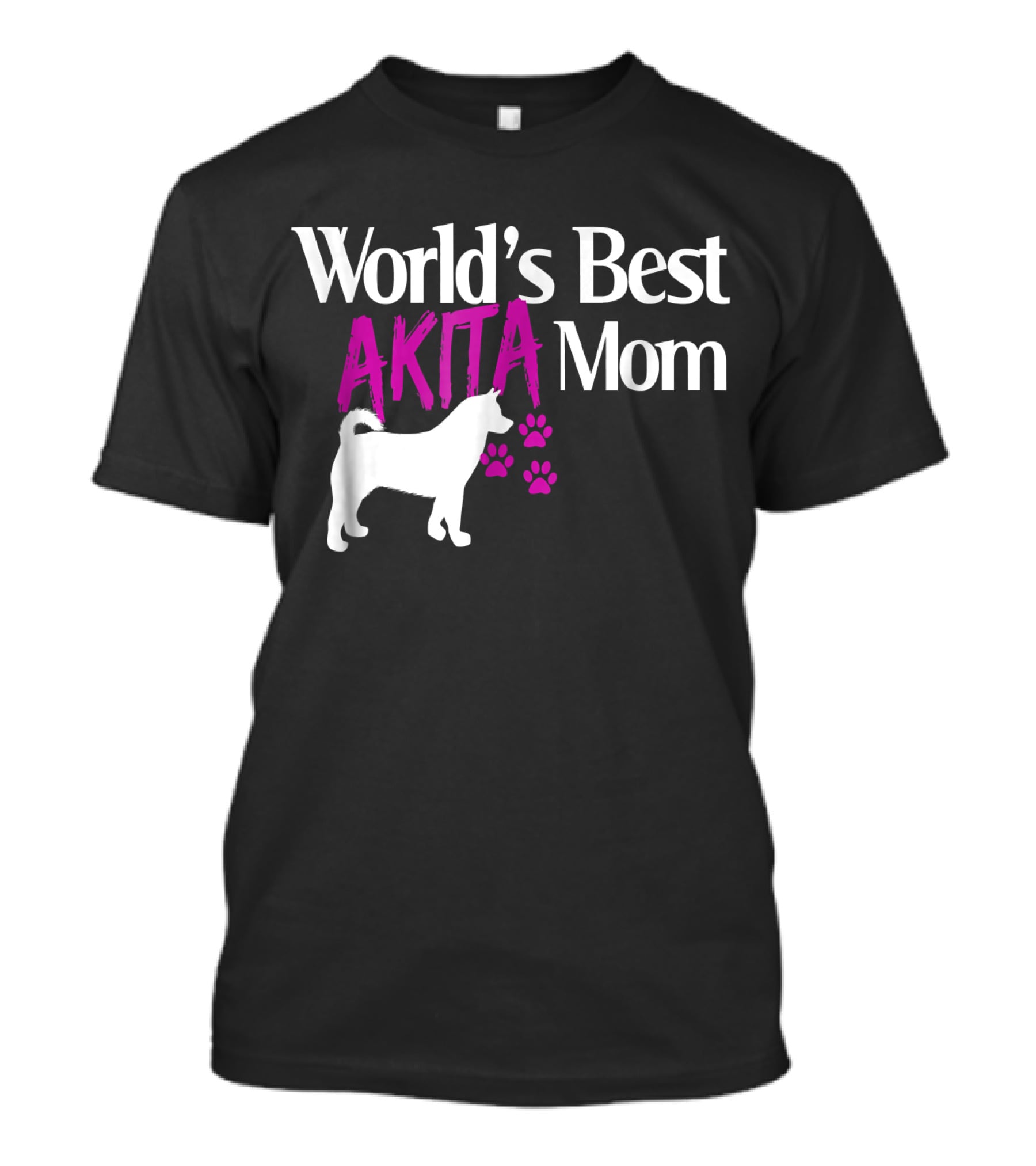 World's Best Akita Mom T-Shirt