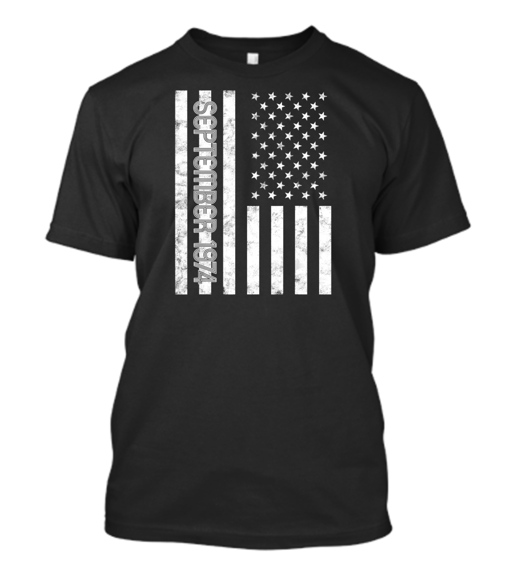 September 1974 American Flag T-Shirt