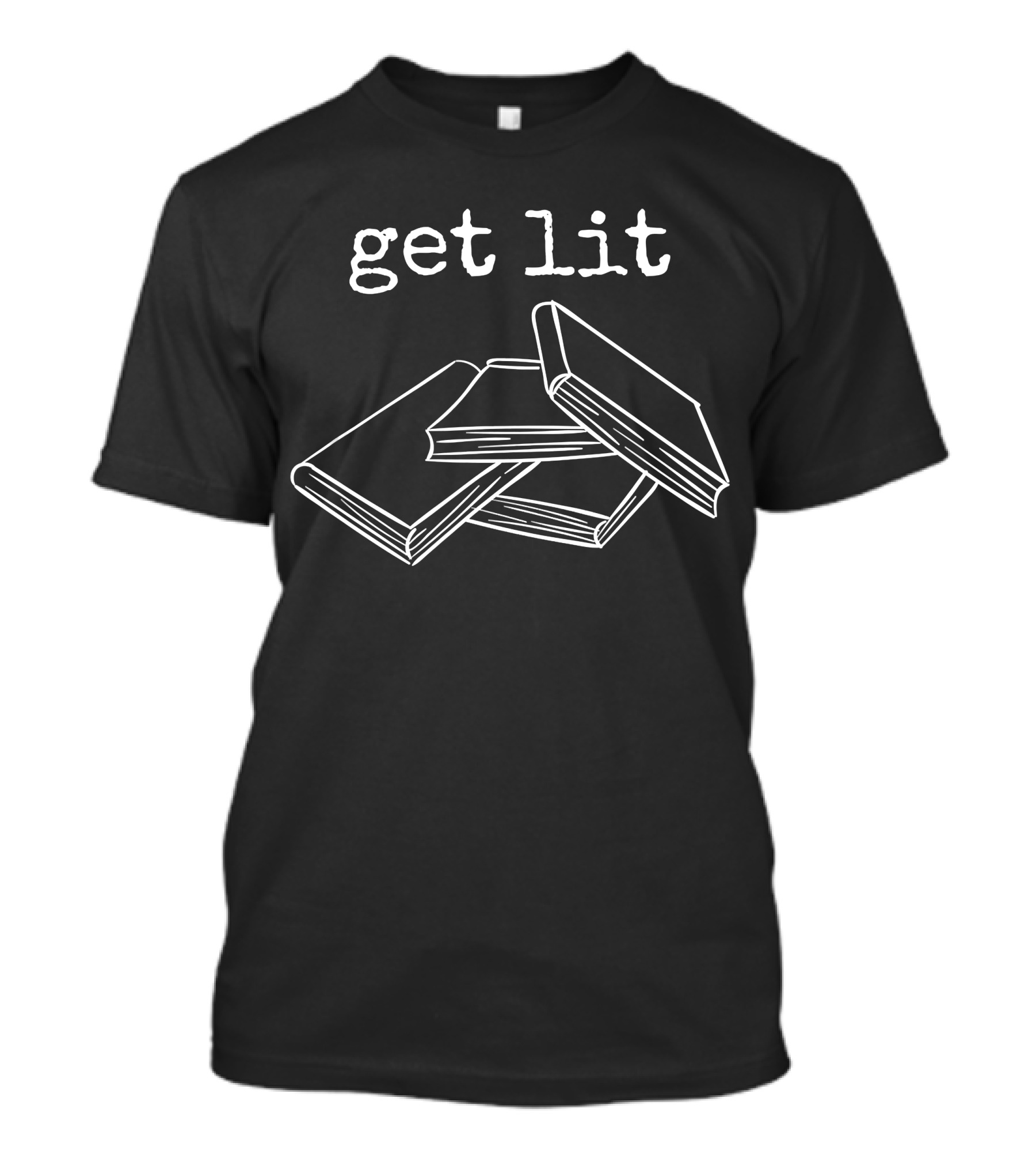 Get Lit Reader Books T-Shirt