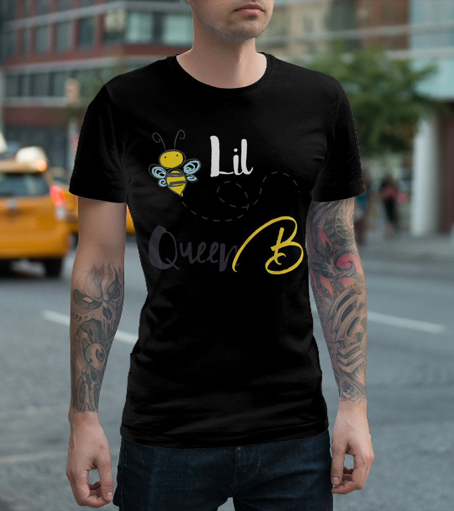 Lil Queen Bee Youth Girls T-Shirt