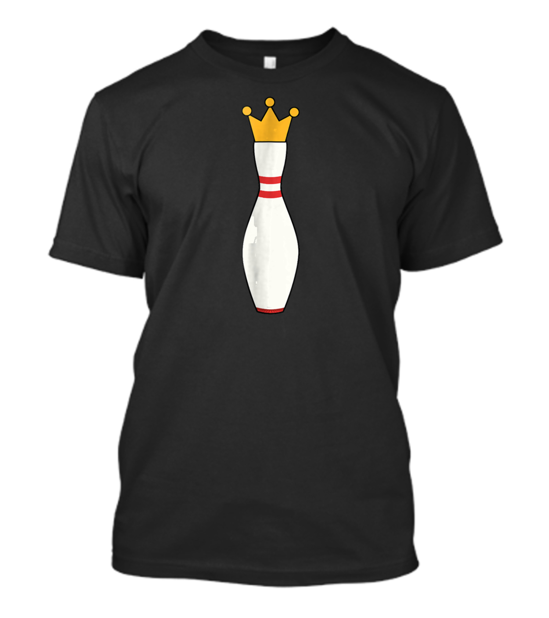 Kingpin Bowling League Royalty Crowned Pin T-Shirt