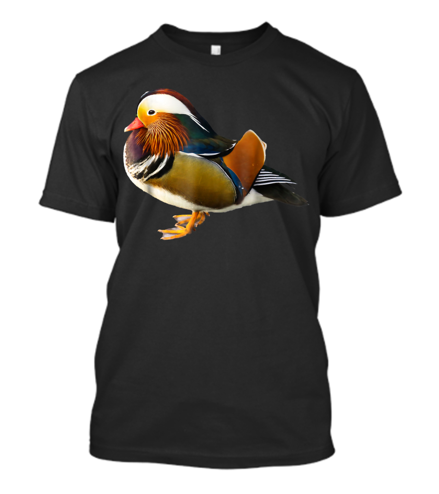 Mandarine Duck Ornithology Bird Natural History T-Shirt
