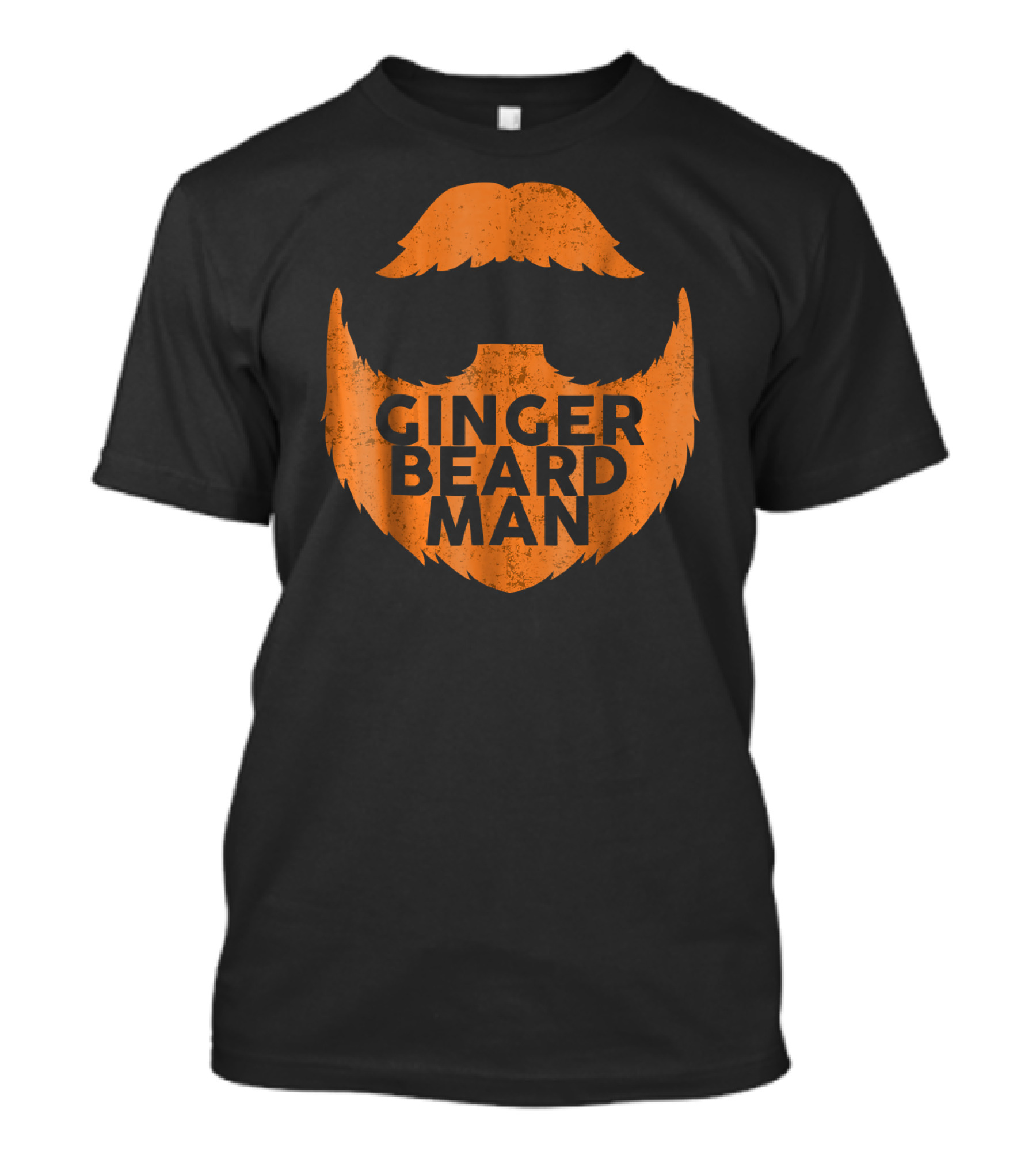 Ginger Beard Man Red Beard Mens T-Shirt