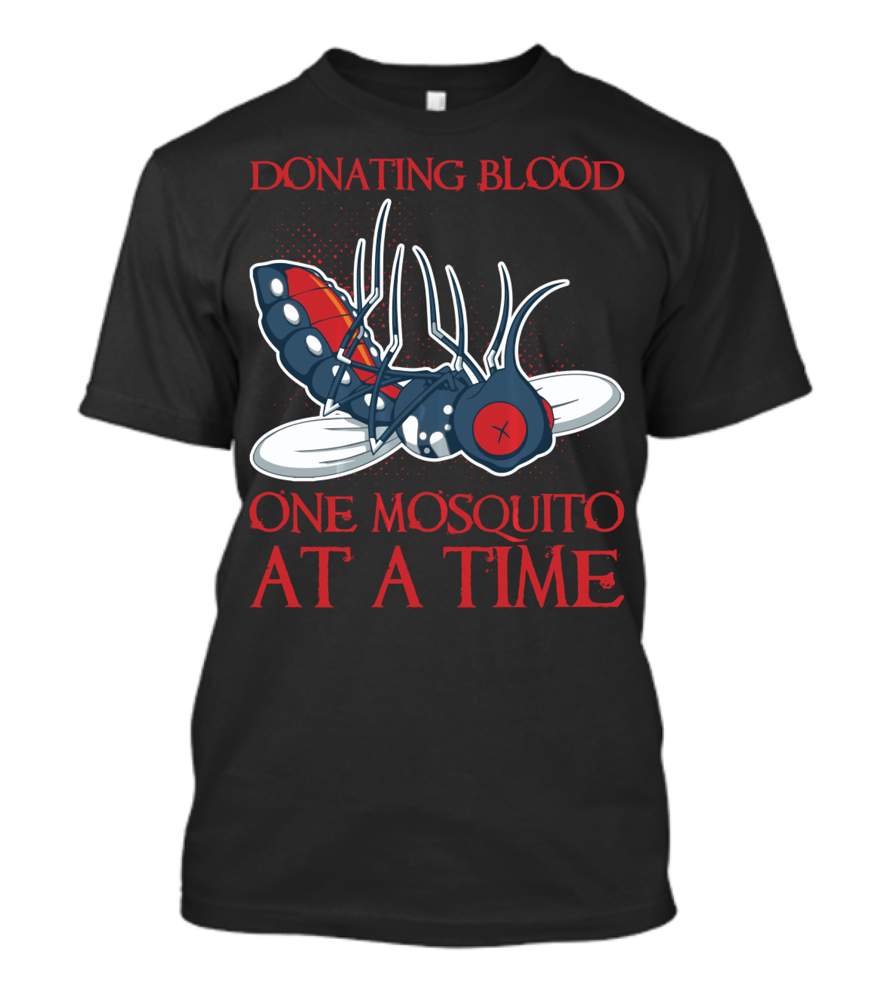Donating Blood One Mosquito At A Time Minnesota State Bird T-Shirt