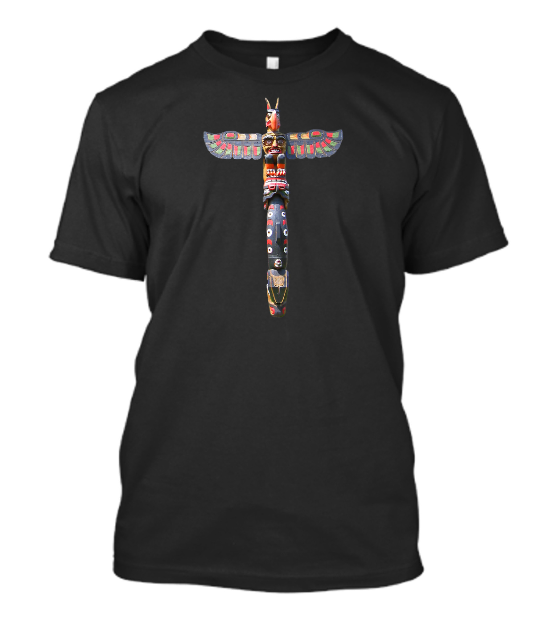 Northwest Native American Indian Totem Pole T-Shirt