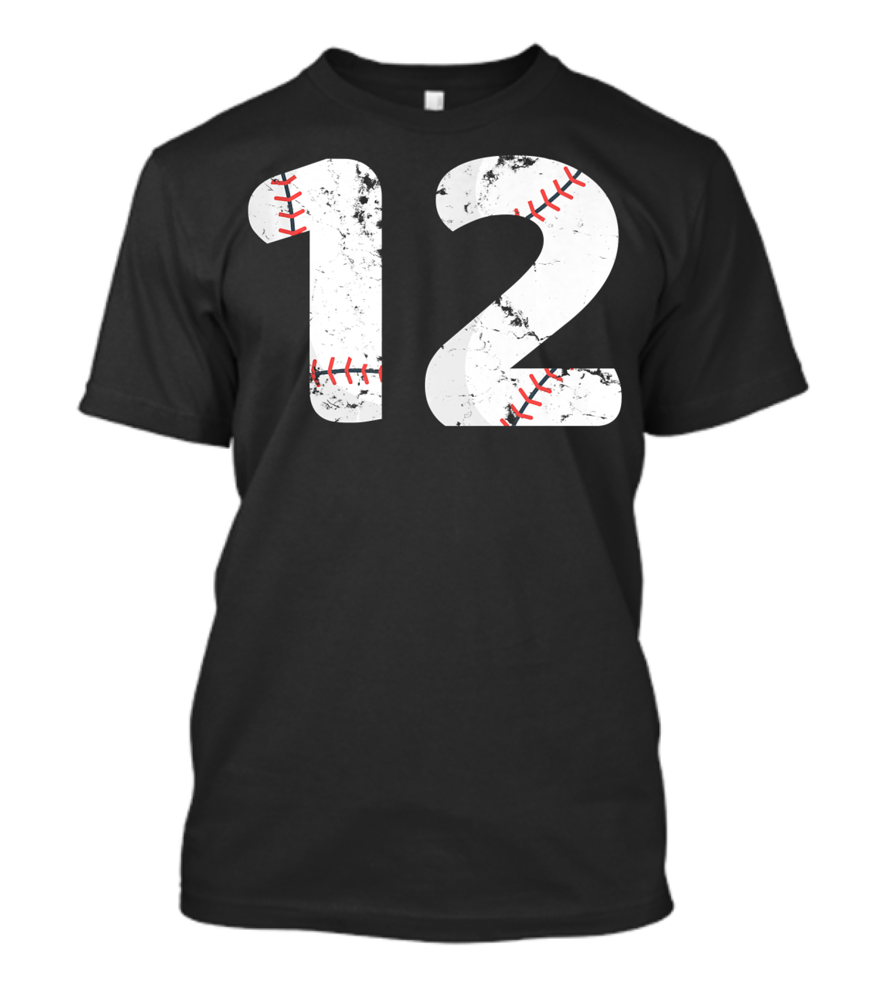 Number 12 Baseball T-Shirt