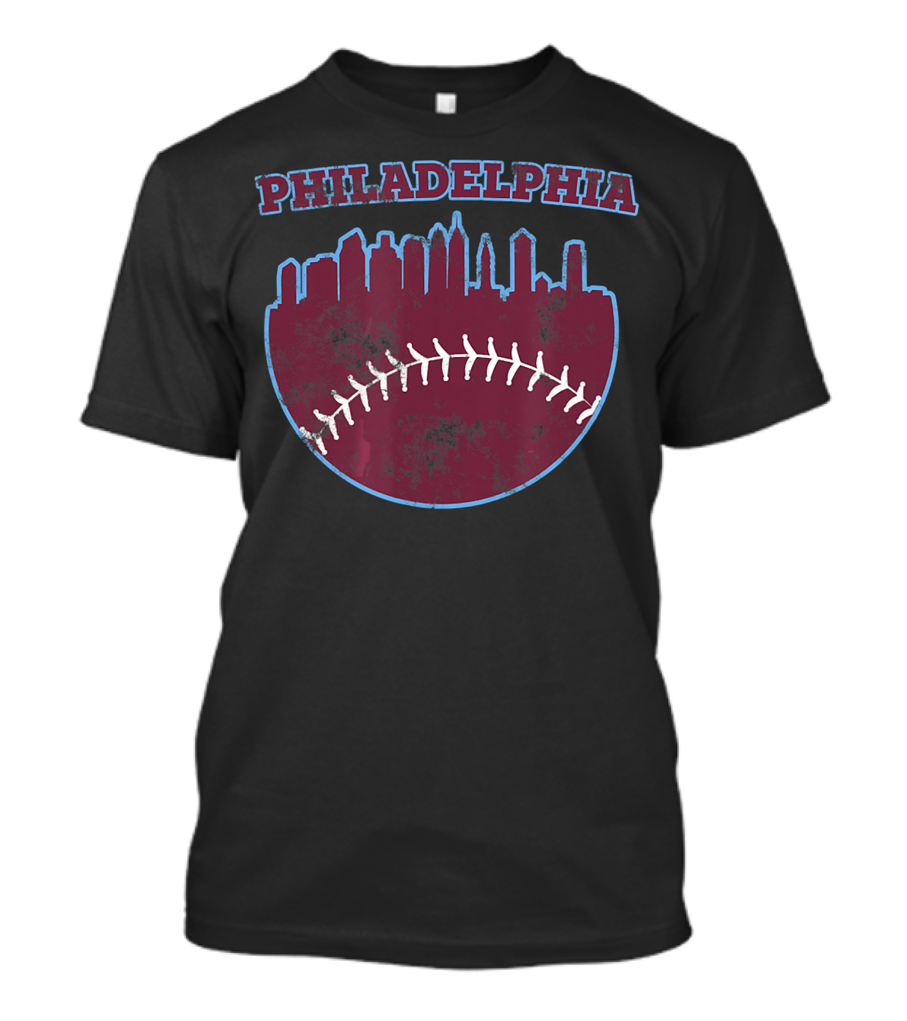 Philadelphia Baseball Skyline T-Shirt