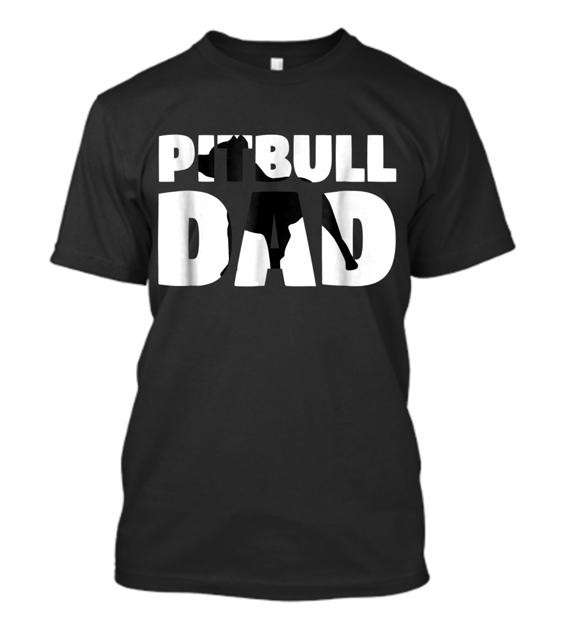 Pitbull Dad Father Dog T-Shirt
