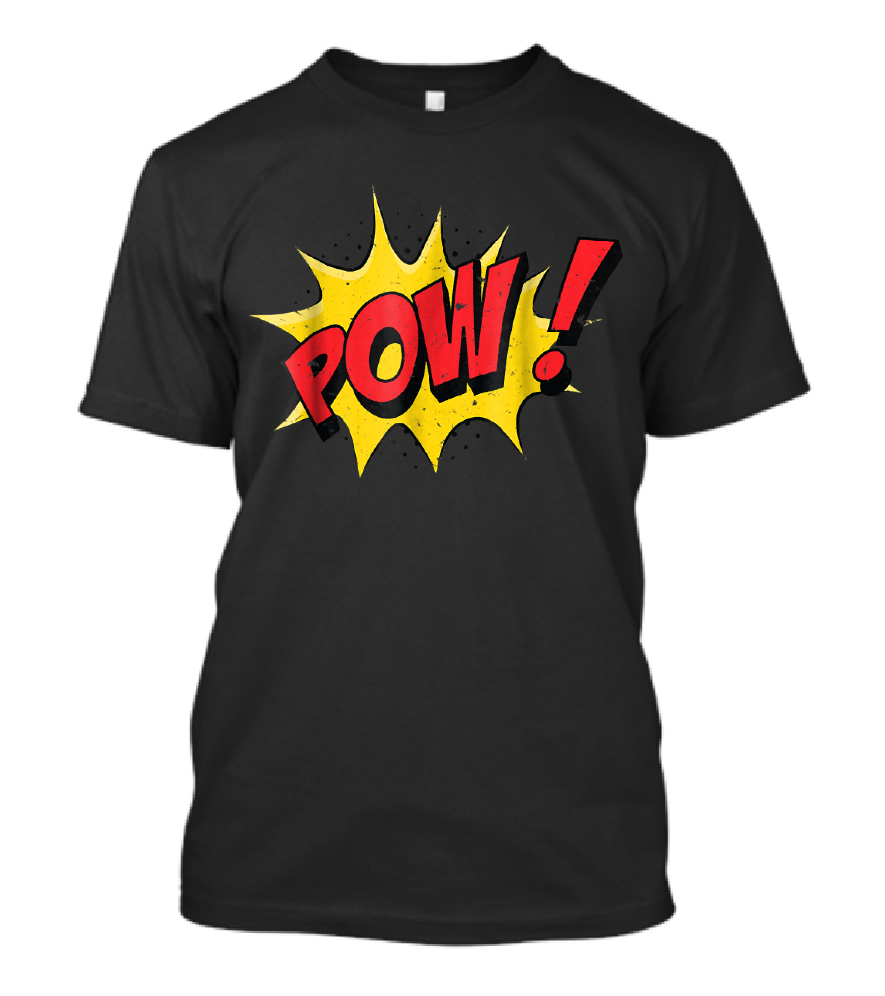 POW Comic Book Cartoon Funny Pop Art Style Explosion T-Shirt